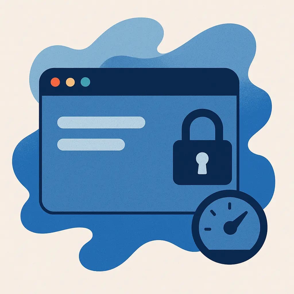 Значок безопасности, означающий локальную обработку